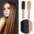 thumbnail image 2 of 1pc Cojín antiestático Cepillo para el cabello Peine Mango de madera Masaje Peine Cuidado del cabello Tmvgtek Oficina Multiescena Multifunción, 2 of 3
