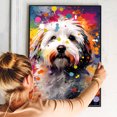 thumbnail image 4 of Cotonde Tulear Dog Art - Watercolor Style Wall, Home or Apartment Decor - Sweet Poster Print Gift for Puppy Lovers, Dog Lovers, Women, Girls, Kids, Baby Room, Nursery, 4 of 5