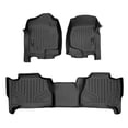 thumbnail image 3 of MAXLINER Floor Mats 2 Row Liner Set Black for 2007-2014 Cadillac Escalade (No Hybrid Models), 3 of 4