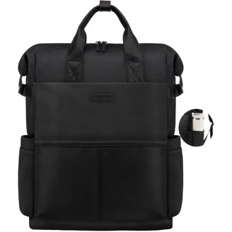 BEFOKA Backpack Purse for Women- Casual Daypack Small Canvas  display picture 3
