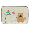 thumbnail image 3 of Christmas Presents between Friends Chow Chow Black Dish Drying Mat, 3 of 3
