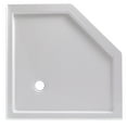 thumbnail image 4 of Craft + Main 4242NA-W 42" X 42" Neo Angle Shower Base - White, 4 of 4