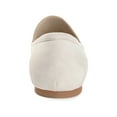 thumbnail image 3 of Journee Signature Womens Genuine Leather Giia Loafer Round Toe Slip On Flats, 3 of 8