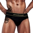 thumbnail image 2 of Sngxgn Men's Underwear Boxer Briefs Regular Long Mens Boxer Briefs Underwear Men(Black,M), 2 of 4