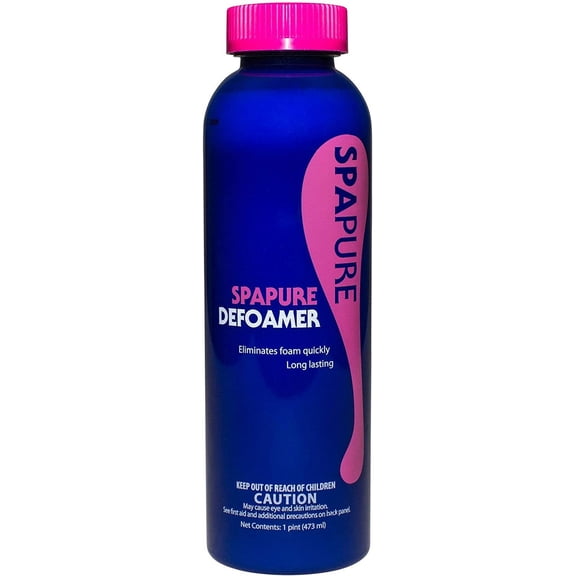 SpaPure Defoamer Concentrated Formula Long Lasting 16oz 1 Pack C003292-CS40P