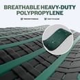 thumbnail image 6 of ColourTree Inground Pool Safety Cover, For 16x32ft Inground Pool with 5x10ft Center Step, 170GSM Material, Installation Hardware Included, Green, 6 of 7