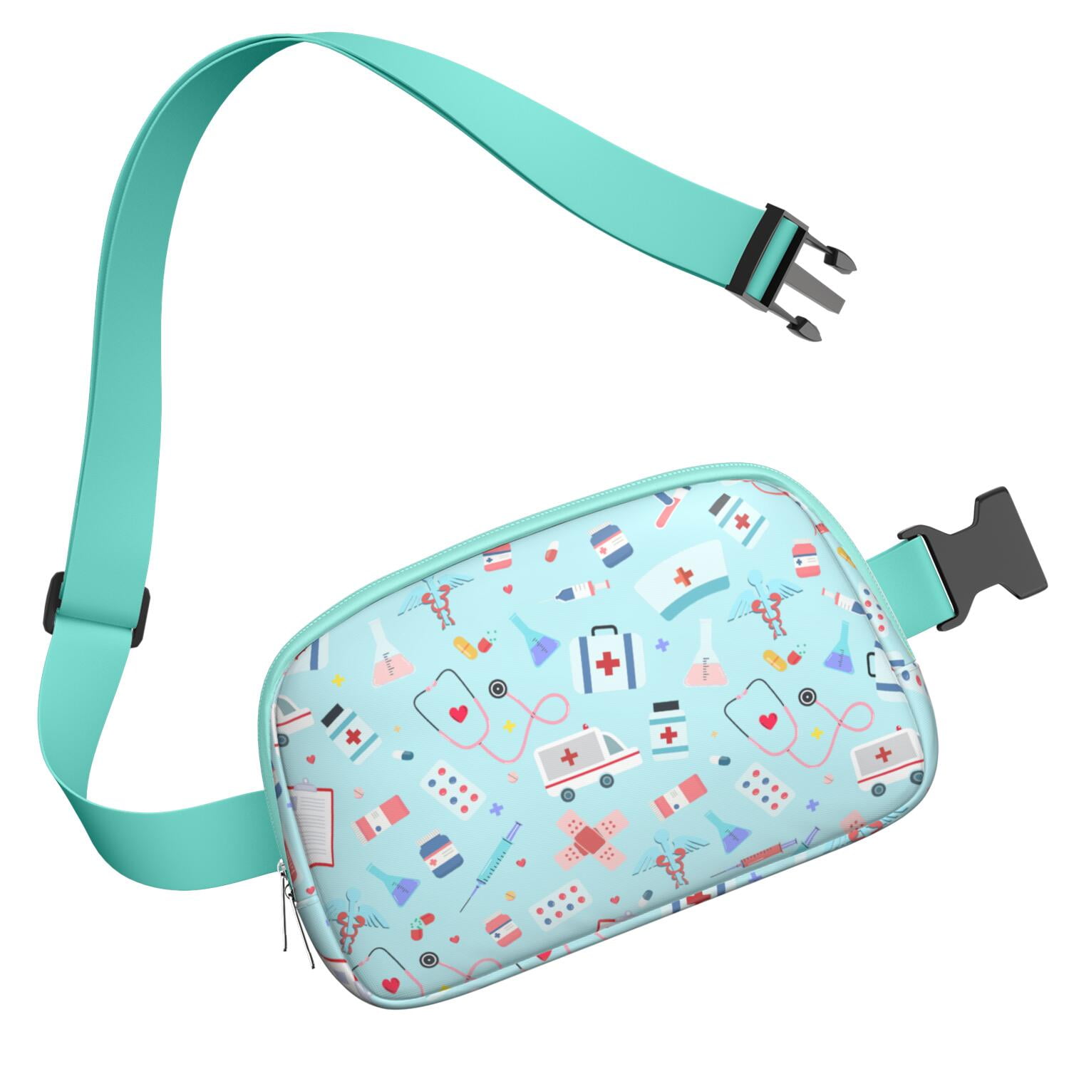 Nurse Life Fanny Pack – Cute Nursing Waist Bag with Funny Print for Future Nurses, Perfect for Saving Lives Every Day in Style