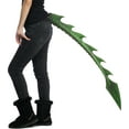 thumbnail image 2 of Medieval Legend Adult Costume Dragon Tail Green, 2 of 2