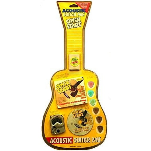 qwik start acoustic guitar pack