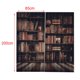 thumbnail image 2 of Yosooo 2 tama?os de Cortinas Opacas, Cortina de Ventana de poliéster Estantería 3D Cortinas de Sombra Impresas Cortinas para Dormitorio Sala de Estar decoración(170 * 200cm) Ecomeon no, 2 of 6