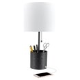 thumbnail image 4 of Globe Electric 251242 19 in. Black Texture Table Lamp, 4 of 4