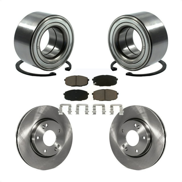 Transit Auto Roulement avant de Roulement de Roulement de Frein à Disque et Kit de Plaquettes en Céramique pour Voiture Hyundai Elantra KBB-118760