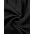 thumbnail image 5 of DARING DIVA Women's Plus Swing Maxi Elastic High Waist Boho Flowy Skirts 1X Black, 5 of 6