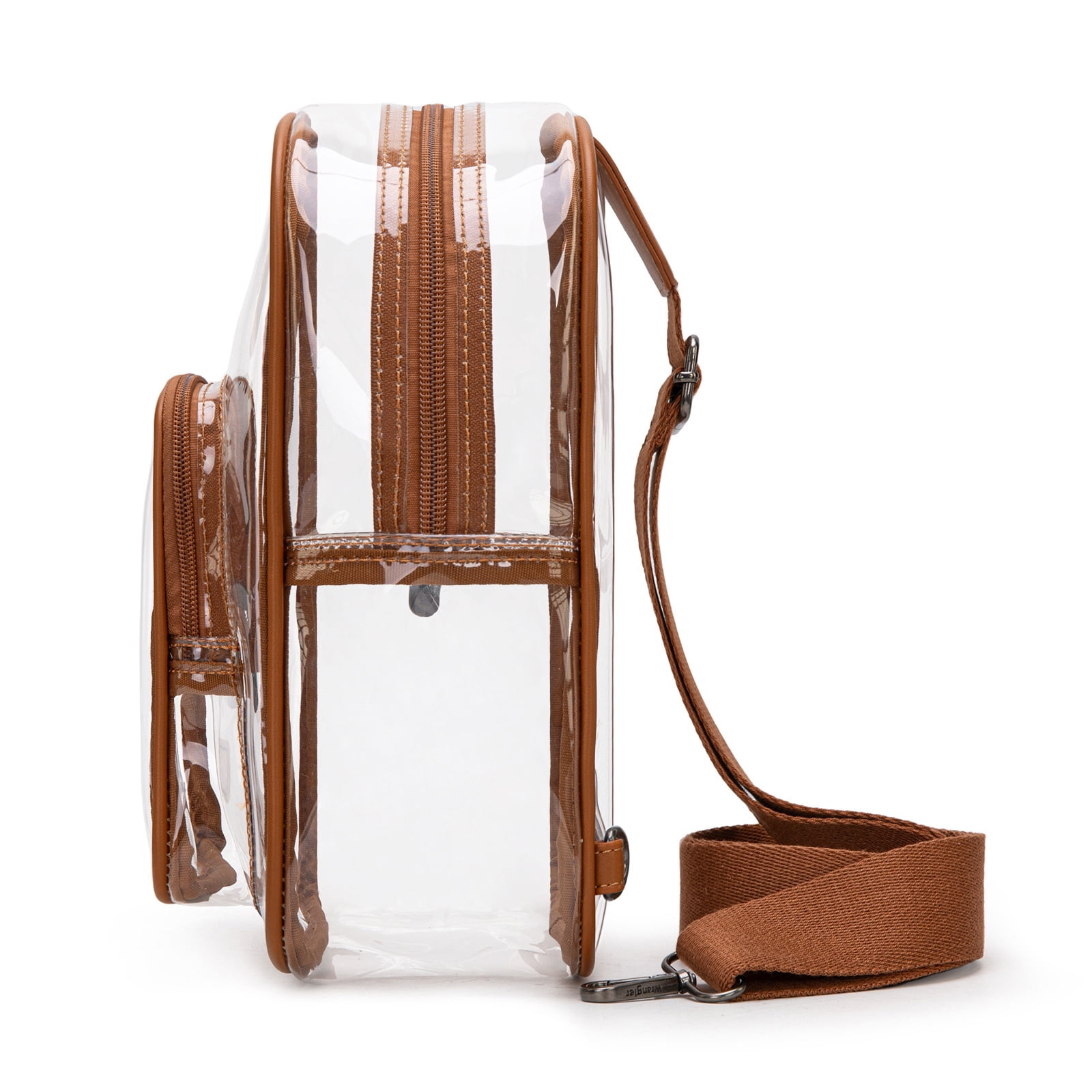 Wrangler Crossbody Clear Sling Bags for Women Stadium Approved Cross Body Purse for Sports Events Concerts