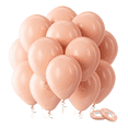 thumbnail image 1 of 100 Globos 12 Redondos Para Fiestas Xtellar Naranja Pastel, 1 of 3