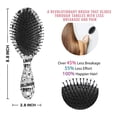 thumbnail image 6 of Halloween Doodle Halloween Elements Hair Brush,Girls Detangling Hair Brush,Glide Through Tangles with Ease for Wet & Dry Hair,8.8"X2.8", 6 of 7