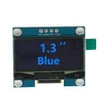 thumbnail image 1 of kurtrusly OLED Module 3.3V/5V 12C Interface Tabletop Display Device Auto-Éclairage Écran Stable Performance FR4 Tabletops Écrans LCD Bleu GND, 1 of 1