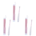 thumbnail image 1 of QualitChoice 3pack/lot Mini Dog Toothbrush For Small Breeds Easy To Handle Which Can Easily Slide Between Teeth pink, 1 of 6