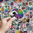 thumbnail image 4 of Trippy Stickers 100 PCS Psychedelic Stickers for Adults,Trippy Accessories Stickers,Hippie Sticker Packs for Adults,Laptop Hydro Flask Water Bottle Ca, 4 of 4