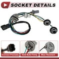 thumbnail image 4 of Unique Bargains 1 Pc Tail Light Socket Wiring for Kia Soul 2u Hatchback 4-Door 2.0L I4 2011-2013 No.924502K500 Lamp Bulb Pigtail Connector Harness, 4 of 7