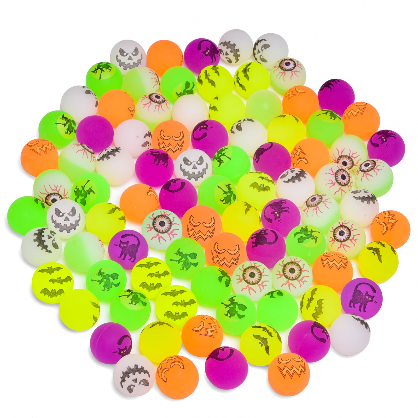 SMILE HIGH BOUNCE SUPER FAST SHIPPING!! 288 GLOW IN THE DARK SUPER BALLS 