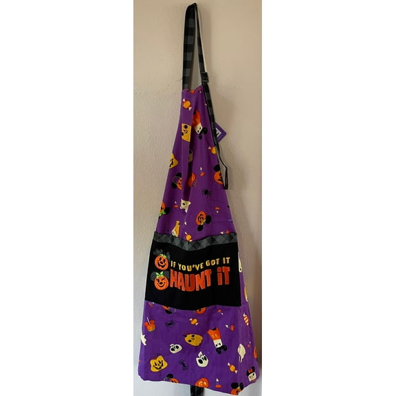 Disney Parks Halloween 2021 If You've Got Iy Haunt It Mickey Apron New with Tag