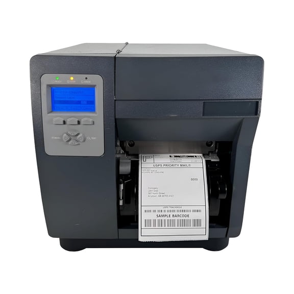 Restored Datamax I-4212E Mark II (I12-00-08900007) Industrial Direct Thermal Printer  203 dpi, 12 ips, Peeler & Rewinder, Serial/Parallel/USB Interfaces, RTC, 3"/1.5" Media Hub ( (Refurbished)