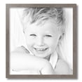 thumbnail image 2 of ArtToFrames 18" x 19" Gray Picture Frame, 18x19 inch Gray Wood Poster Frame (WOM-4433),  Pack, 2 of 8