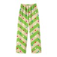 thumbnail image 4 of Pantalones largos de franela a cuadros, térmicos, casuales, de moda, para niños y niñas., 4 of 5