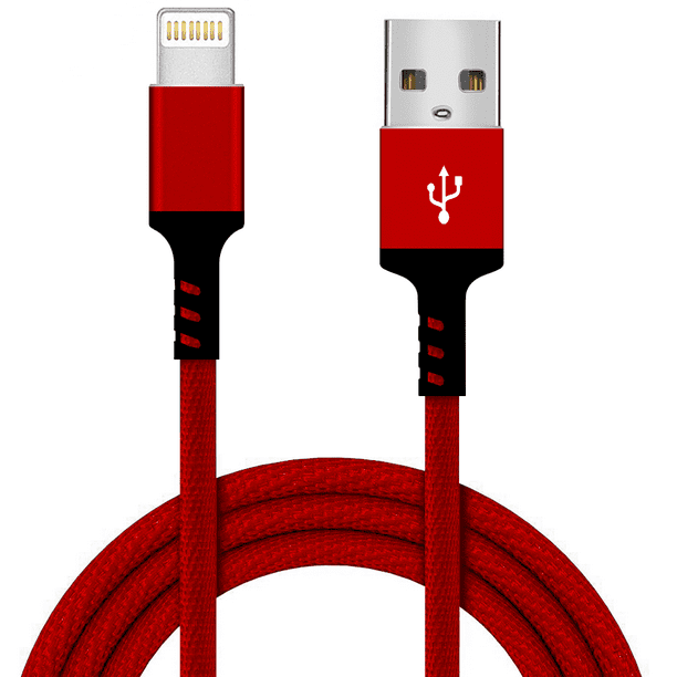 10ft Long MFI Certified Phone Charger Cable HeavyDuty Durable