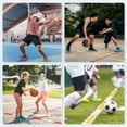 thumbnail image 6 of Uxcell 10 Pcs Court Line Mini Pickleball Court Markers Kit for Outdoor Sports Training, Yellow, 6 of 6