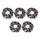 thumbnail image 4 of Guardurnaity 5 piezas de gomas para el pelo para mujer, para viajes, vacaciones, fiestas, trabajo, coleta elástica, decoración, diadema para Type1 NO1, 4 of 6
