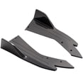 thumbnail image 3 of Sensethe 2pcs Car Bumper Spoiler Rear Lip Diffuser Splitters Protector (Black), 3 of 6