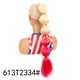 thumbnail image 4 of Extensiones de cola de caballo rubias para mujer, extensión de cola de caballo extra larga, cola de caballo abullonada, estilo protector, cola de caballo envolvente con lazo para cosplay, uso diario,, 4 of 5