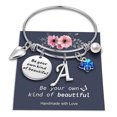 thumbnail image 1 of Pulsera con dije de mariposa, exquisita pulsera colgante de perlas con letras. MFZFUKR CPB-US-PSF1481, 1 of 5