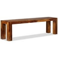 thumbnail image 4 of vidaXL Bench Solid Wood 43.3"x13.8"x17.7", 4 of 18