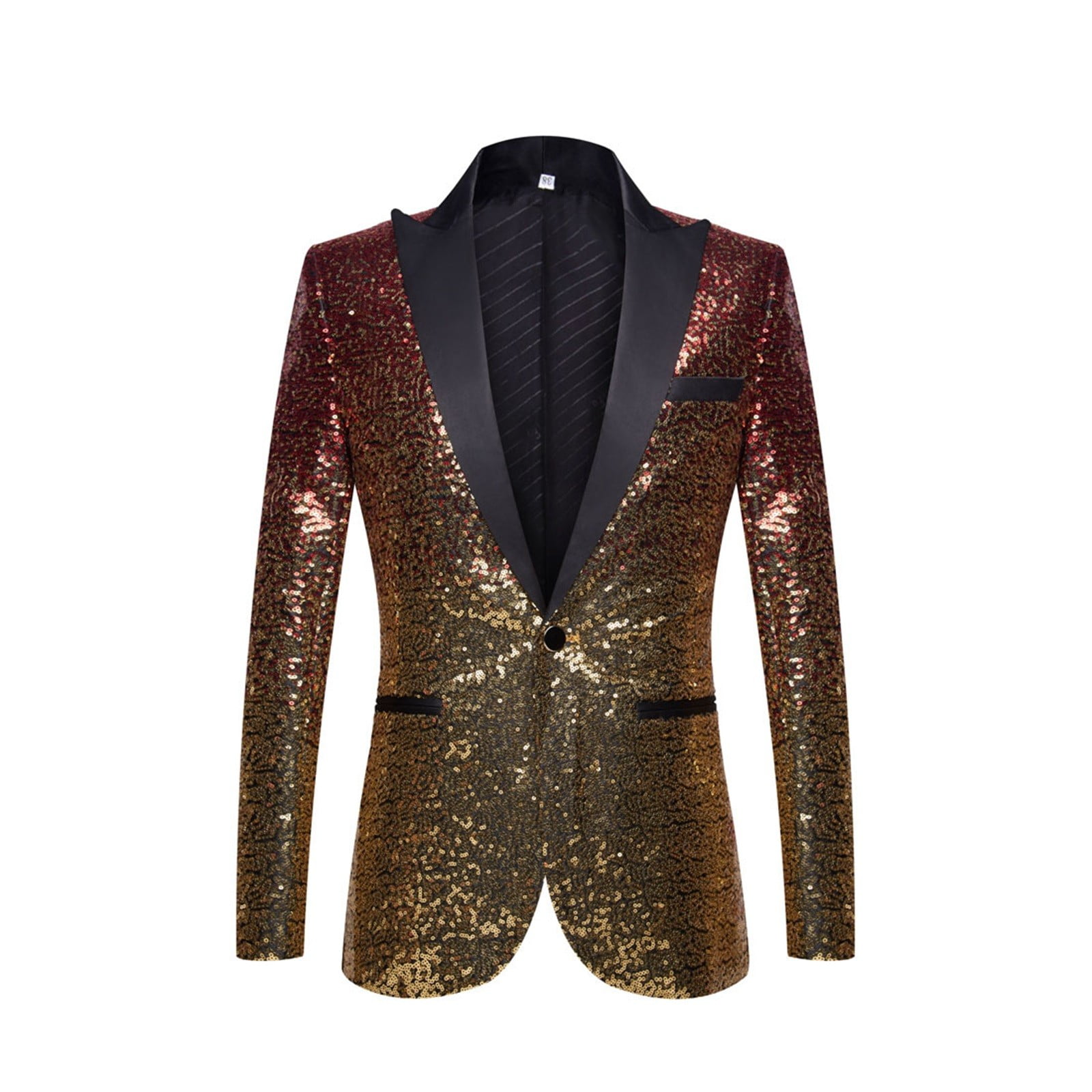 Gold shop glitter blazer