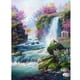 thumbnail image 1 of Cuadros Decorativos Cuadros Decorativos Kit de cascada de pintura de diamante de taladro redondo com Tmvgtek embutido en tela, 1 of 8