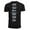 Black, variant on Adult Male Cartridge Contrast Short Sleeve T-Shirt, Color: Military Heather, Size: 2XL