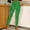 Green, variant on Azrian Breathable Women's Active Leggings for Yoga Sequin Spring And Summer Elastic Waist New Women's Solid Fashion Casual Full Length Pants
