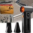 thumbnail image 2 of Portable Thermal Snow Blower, Rechargeable Hot Blower with Efficient Turbine Technology for Car Windshield Defrost & Ice Removal, Cordless Winter Use, 2 of 8