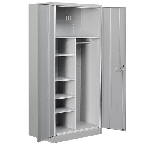 78 Inches High 24 Inches Deep Details about   Salsbury 36" Wide Wardrobe Storage Cabinet 