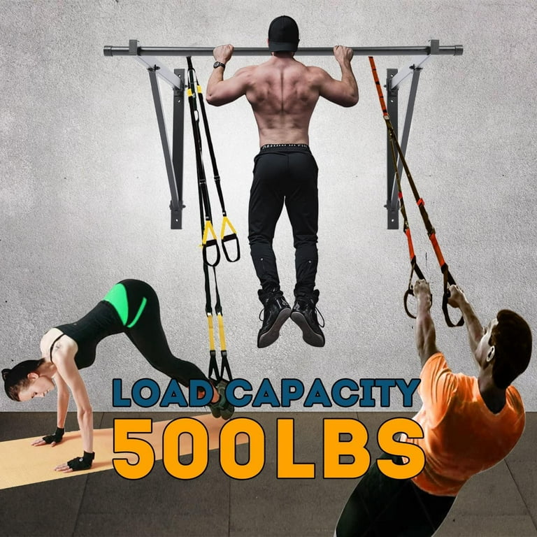 Wall mounted pull up bar walmart sale