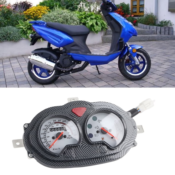 Scooter universal vintage motocicleta scooter speeleter instrumento de tablero de plásstico para motocletas scooter