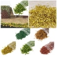 thumbnail image 2 of Micropaisaje de 33 ml con hojas, césped, mechones, mesa de arena, diorama, ferrocarril Verde A, 2 of 8