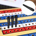 thumbnail image 2 of 100Pcs Metal Cribbage Board Pegs Pegs Cards Board Game Pegs, 2 of 8