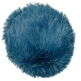 thumbnail image 3 of Mainstays Fluffy Navy Gumball Cushion, 3 of 4