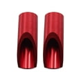 thumbnail image 2 of Las estriberas delanteras de la carretera de la motocicleta reemplazan los accesorios de fácilmente para instalar rojo, 2 of 9