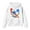 1#White, variant on Byoo Toddler Girl's Baseball Print Hoodie Sports Casual Hooded Sweatshirt Pullover Top