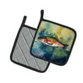 thumbnail image 2 of Trout Pair of Pot Holders, 2 of 5